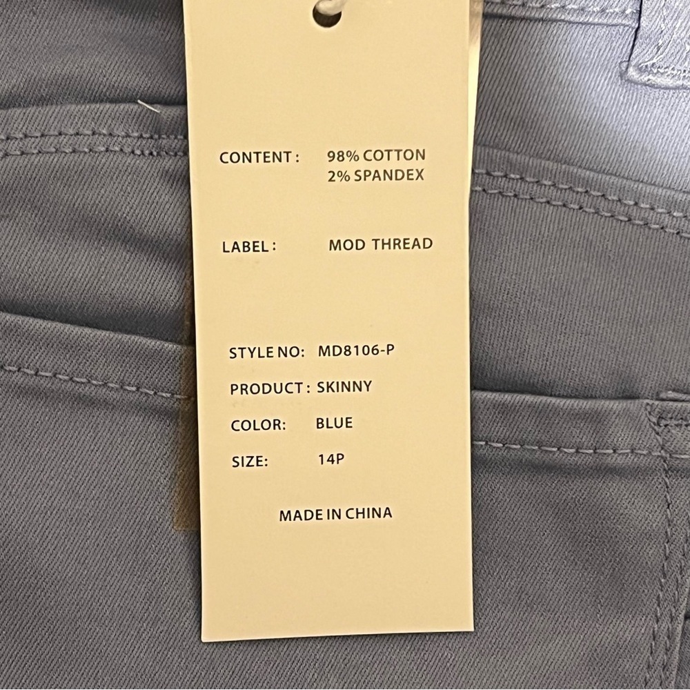Mod Thread Size 14P Blue Pants - Picture 5 of 5